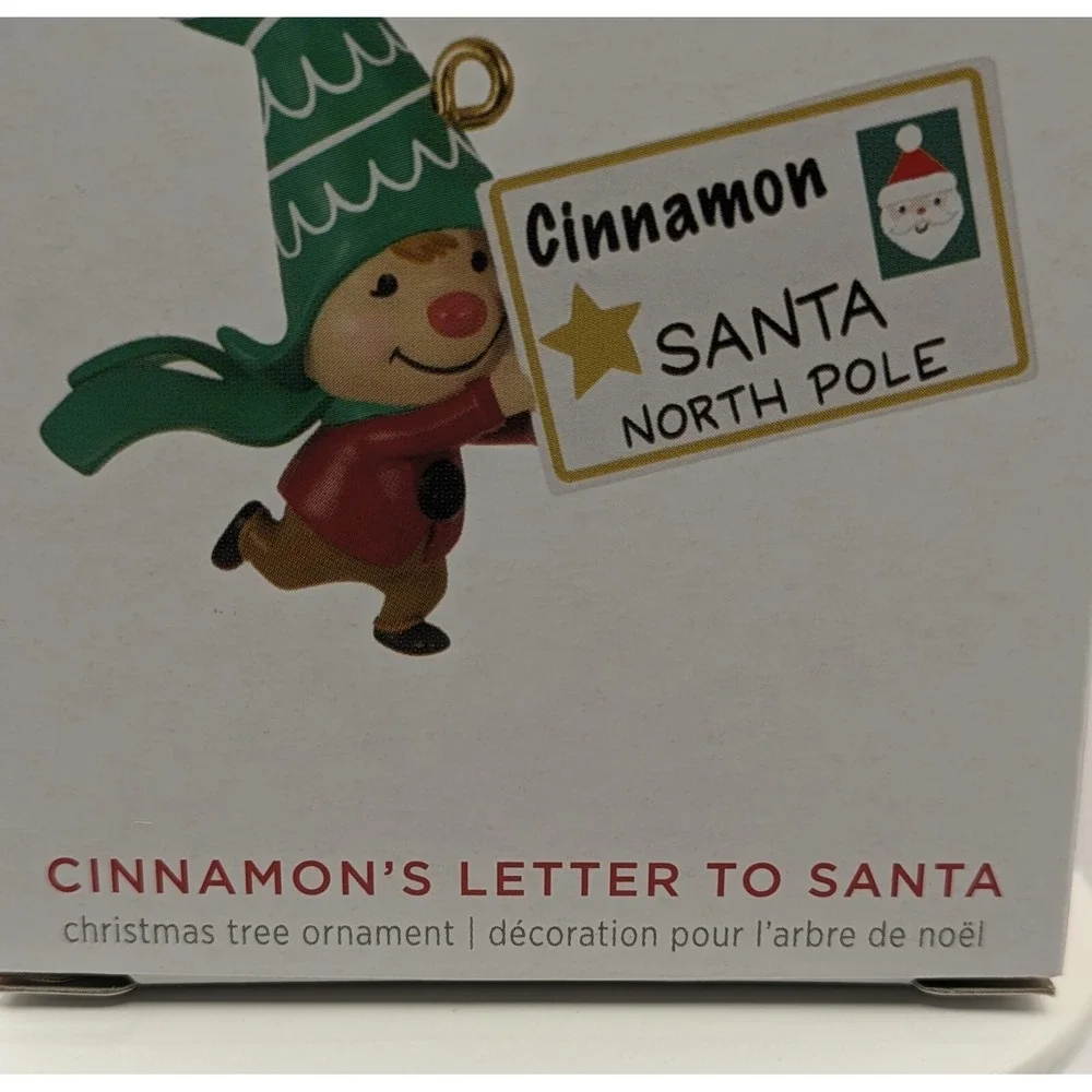 2023 Hallmark Keepsake Limited- Cinnamon's Letter‎ to Santa -Gnome~ NEW~
